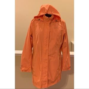 Women's Eddie Bauer Travex Lightweight Jacket Size XL Tangerine Orange
